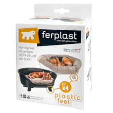 Ferplast Kit Feet Beige Siesta - nožičky na plastový pelech béžové